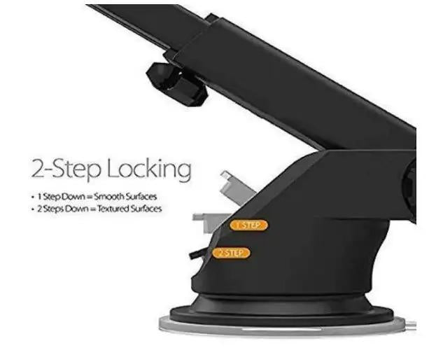 Revolex Pro Car Mobile Holder – Dashboard Mount (Black)