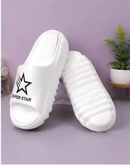 Men's EVA Cloud Slide Slippers | Lightweight Cushioned Slip-On Bathroom & Casual Sliders