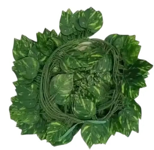 Ductor Artificial Money Plant Garland Set of 2 (8 Feet Each)
