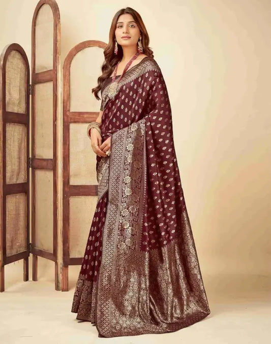 Jacquard Saree  Timeless Grace Collection