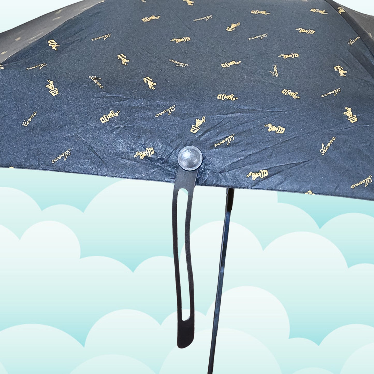 Travel Friendly UV Sun & Rain Umbrella with Zip Case