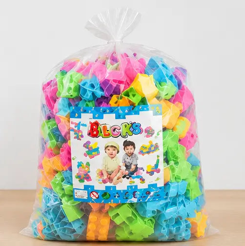 125-Piece Colorful Building Blocks Set for Kids – Creative Educational Construction Toy