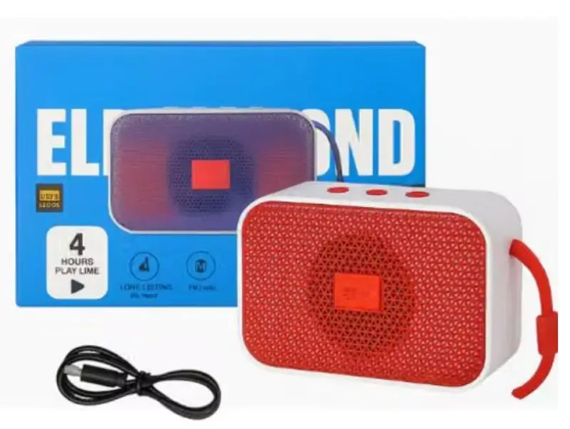 Party Bluetooth Speaker – Portable Wireless High Bass Speaker with Mic, Micro SD & Bluetooth 5.5