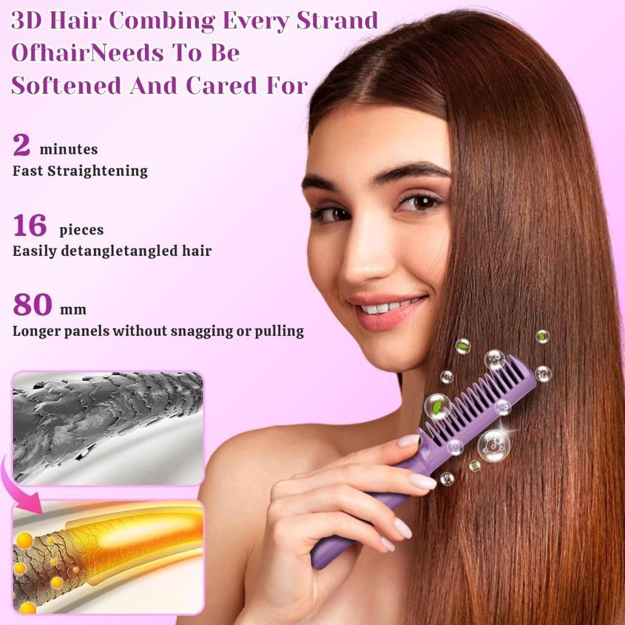 Cordless Rechargeable Hair Straightener – StraightUp™ Go