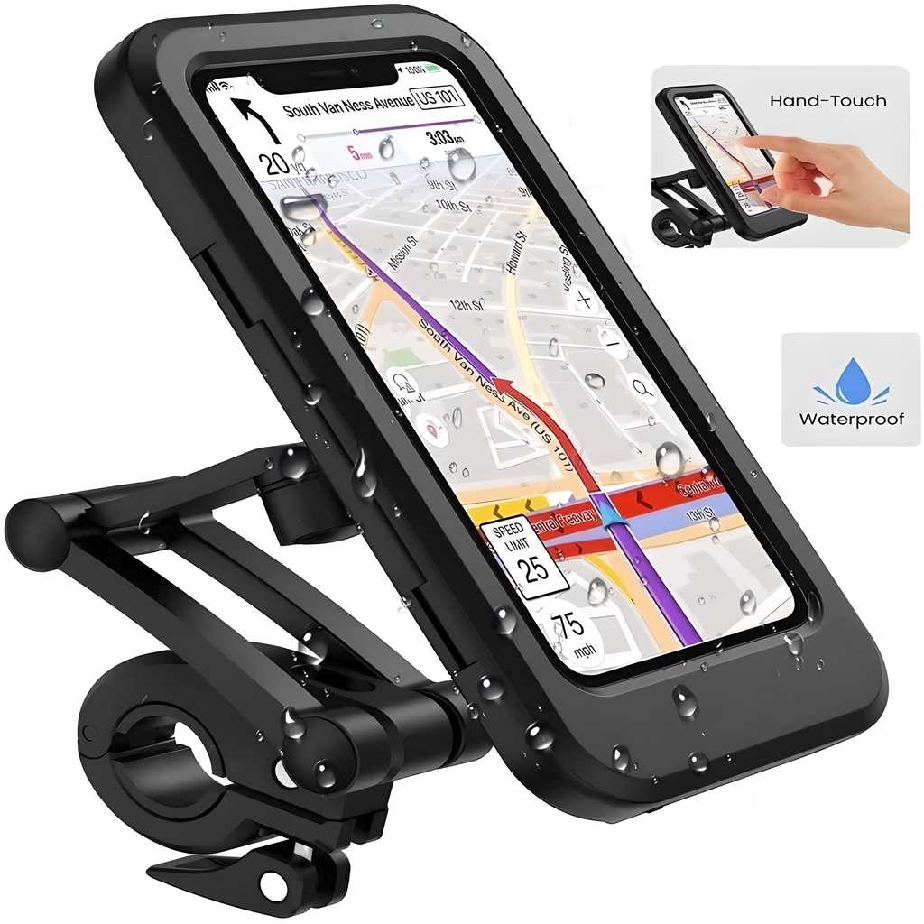 🚴‍♂️ BikeMate™ 360° Universal Phone Holder