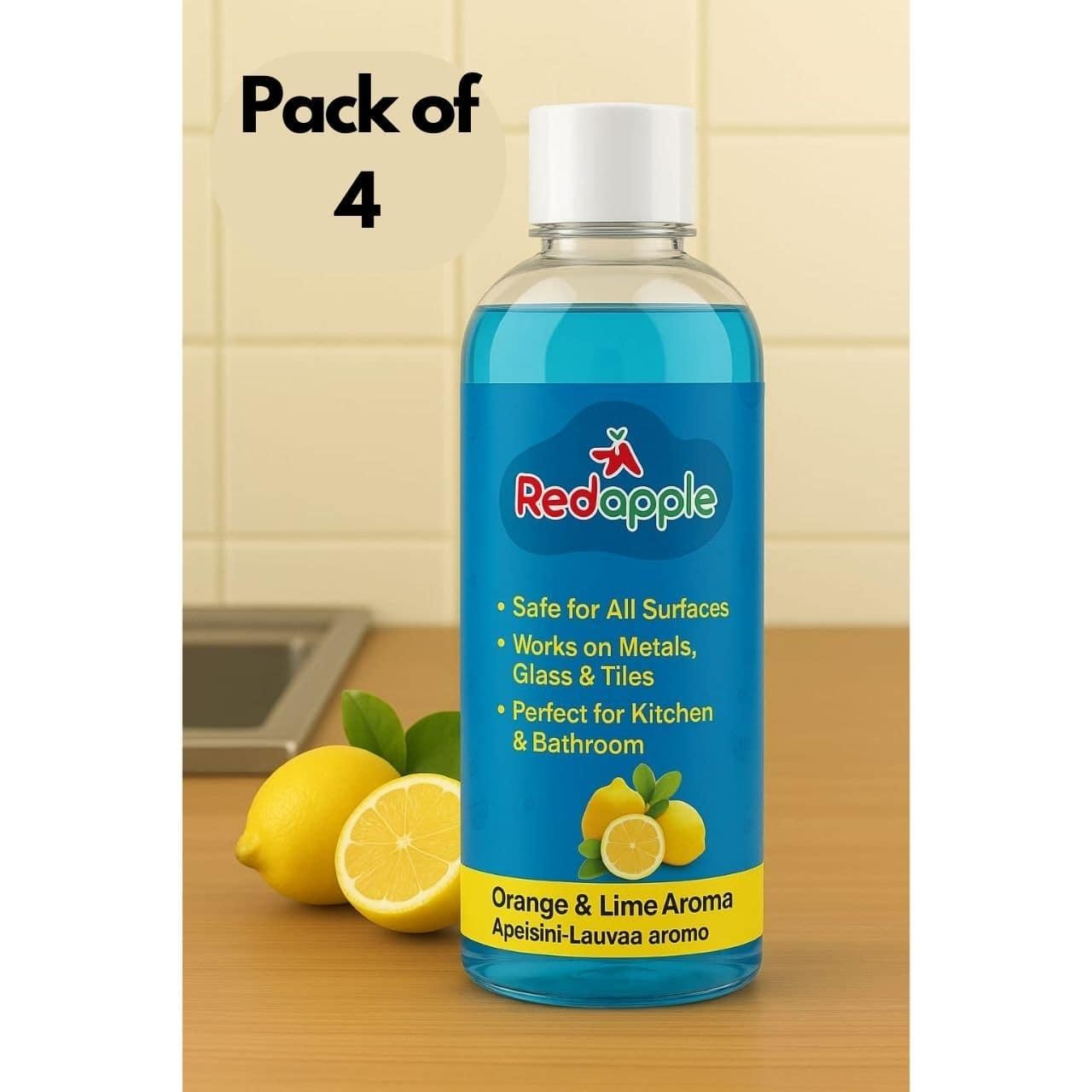 Multipurpose Cleaner – Orange & Lime Aroma (Pack of 4) | 100 ml Each