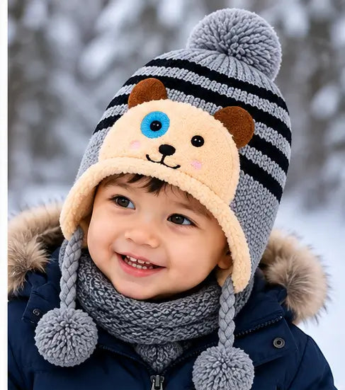 Lightweight Woolen Winter Hat for Unisex – Pack of 2