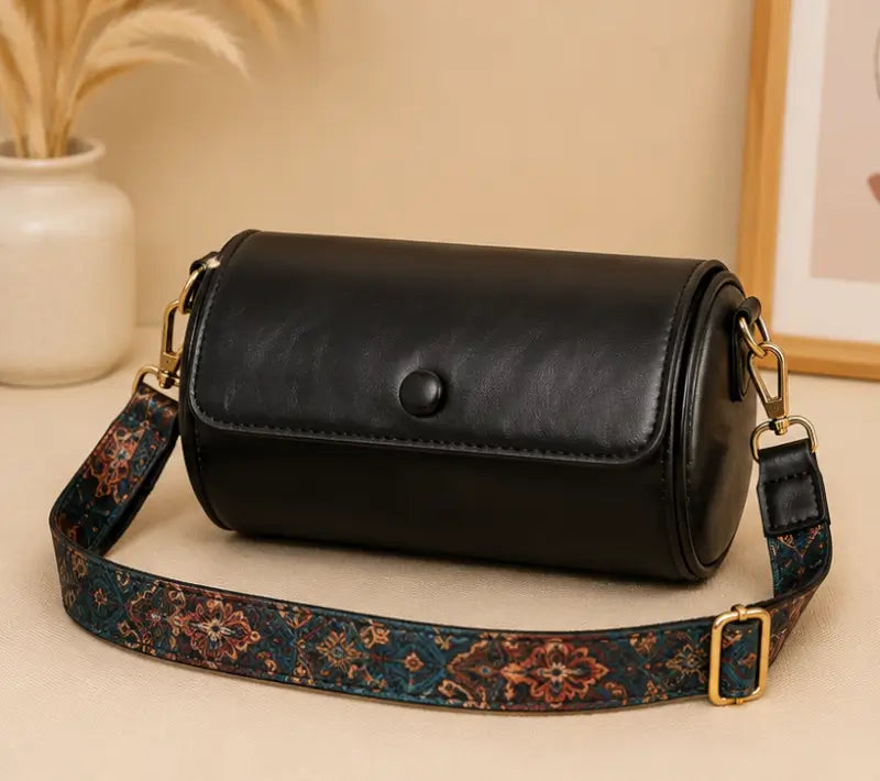 Women's PU Leather Sling Bag – Stylish Crossbody Shoulder Bag for Daily Use, Travel & Casual Wear