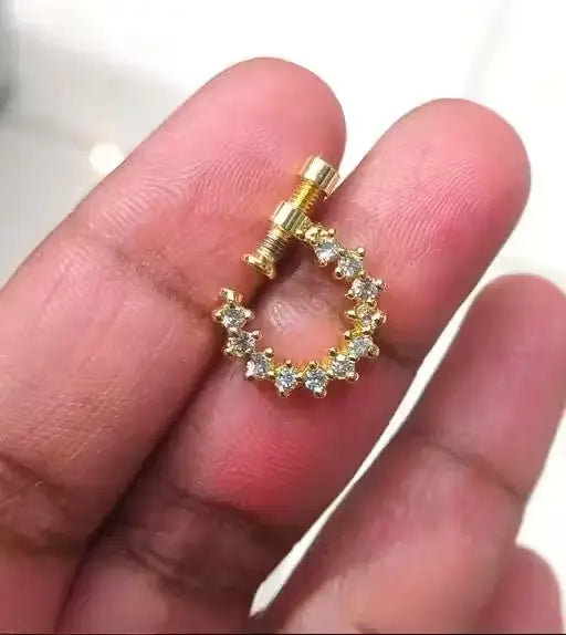 Traditional Combo of Nose Pin Nose Ring Nathuni (Pack of 4)