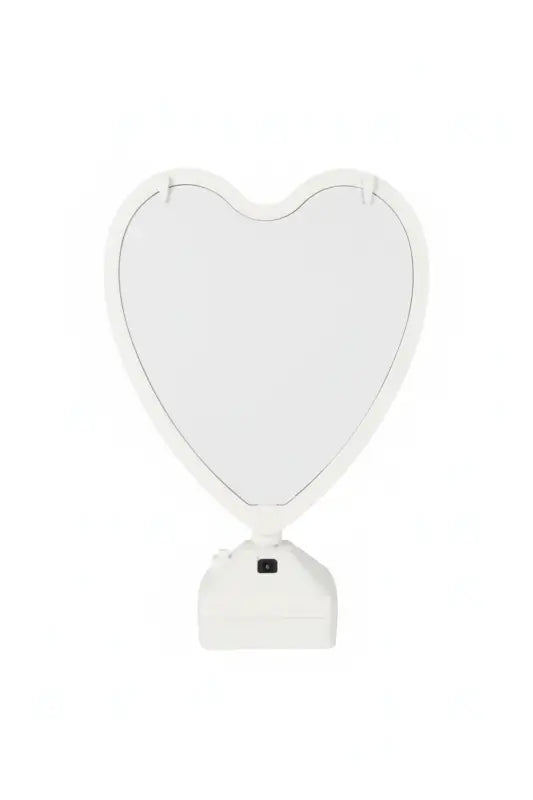 2 in 1 GlowHeart Magic LED Mirror – Heart Shaped Photo Frame