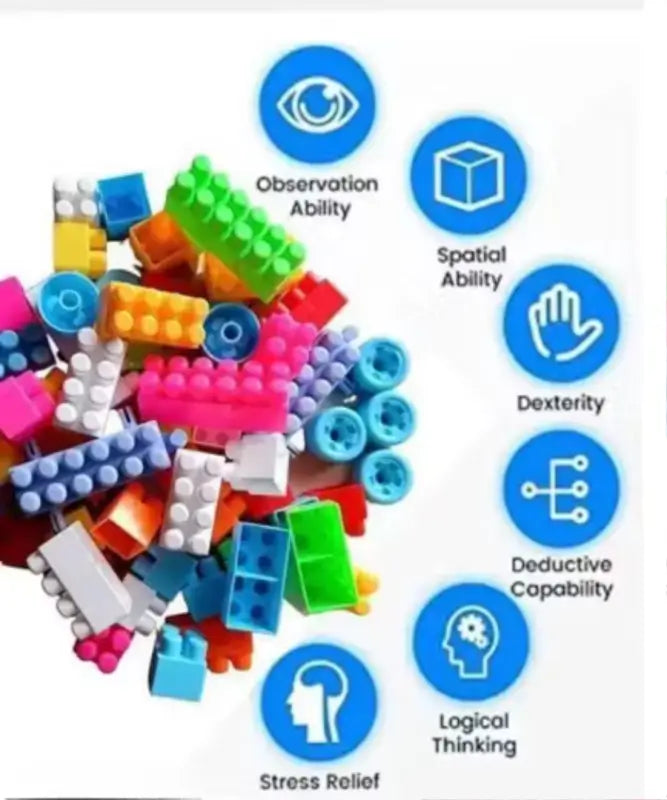 Building Blocks Set – 100 pcs Educational Toy for Kids