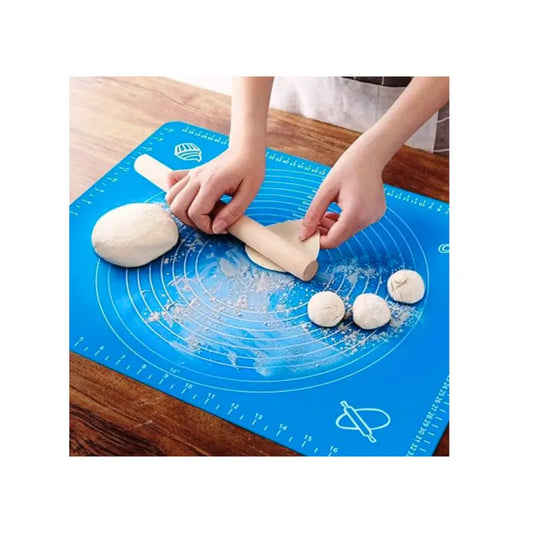 Premium Silicone Roti/Chapati Making Mat – 50×40 CM | Non-Stick, Food-Safe, Measured Pastry Mat