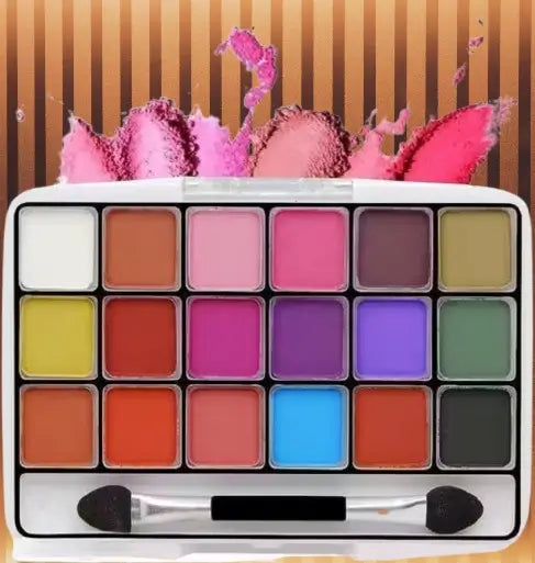 All-in-One Face Makeup Kit for Women – 17 Pc Combo
