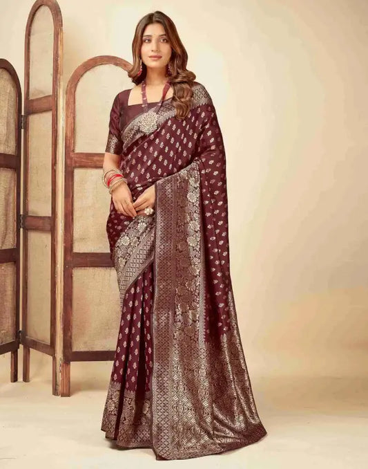 Jacquard Saree  Timeless Grace Collection