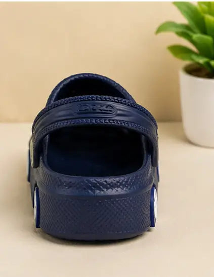 Kids  Clogs Sandals with Sling Back Strap Anti Skid Lightweight Casual Footwear for Boys and Girls Blue