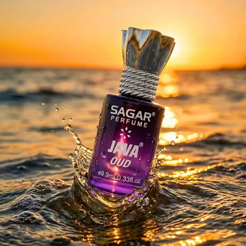 Java Oud Roll-On Perfume – Long Lasting Alcohol-Free Attar for Men & Women 9.9 ML