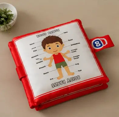 Alphabet Character Kids Pillow – Soft Cotton Printed Baby Pillow | Educational Letter Cushion for Kids