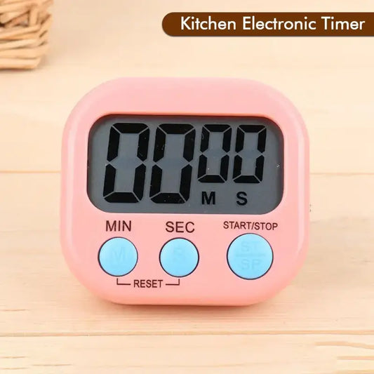 Digital Kitchen Timer Clear Big Digits 0-99 Min for Cooking Office Clock