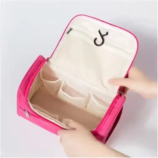 Vivah Pink Travel Cosmetic Container – Compact Storage Set