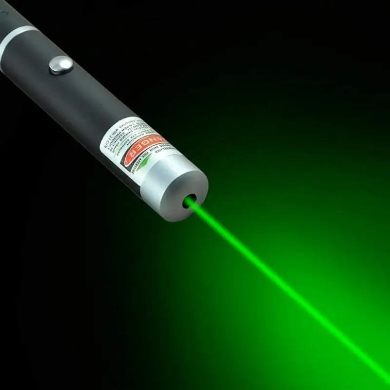 Powerful Green Laser Pointer Pen Long Range Adjustable Laser Light for Presentation Camping and Stargazing