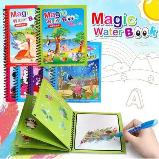 Magic Water Coloring Book (Pack of 3) – Kids Educational Toy
