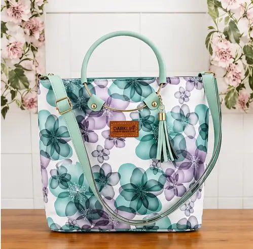 Women's Leather Sling Bag | Stylish Crossbody Shoulder Bag with 2 Compartments for Daily Use