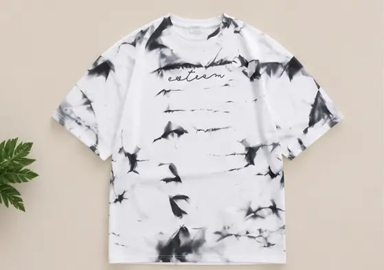 Men's Printed Cotton Blend T-Shirt – Stylish Half Sleeve Round Neck Casual T-Shirt for Daily Wear