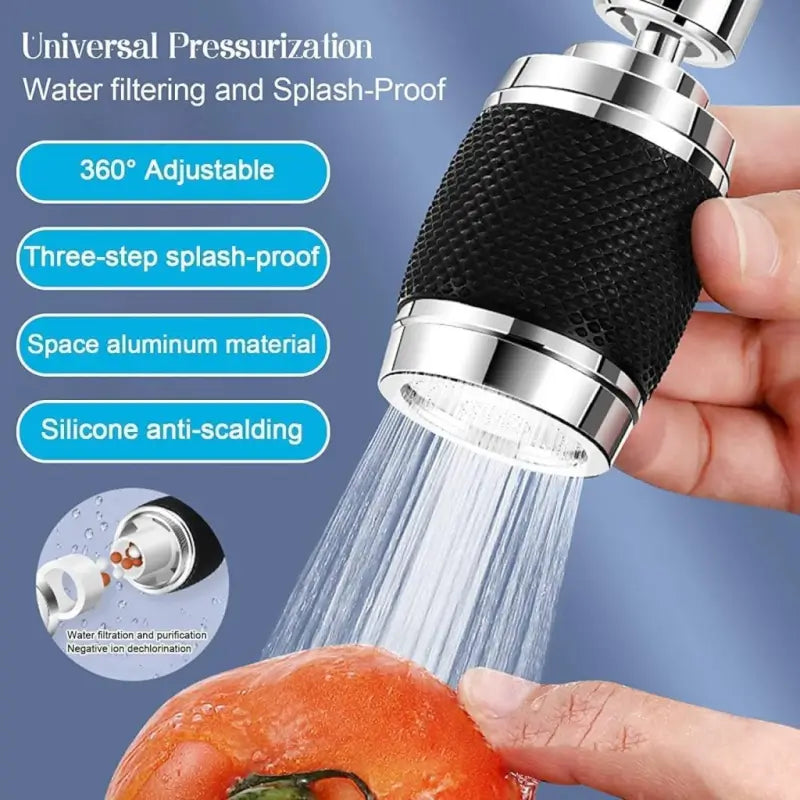 360° Swivel Kitchen Tap Spray Head – Faucet Attachment