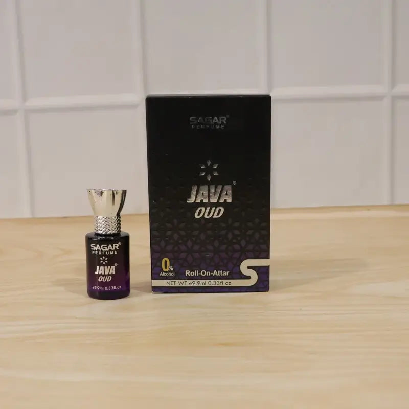 Java Oud Roll-On Perfume – Long Lasting Alcohol-Free Attar for Men & Women 9.9 ML