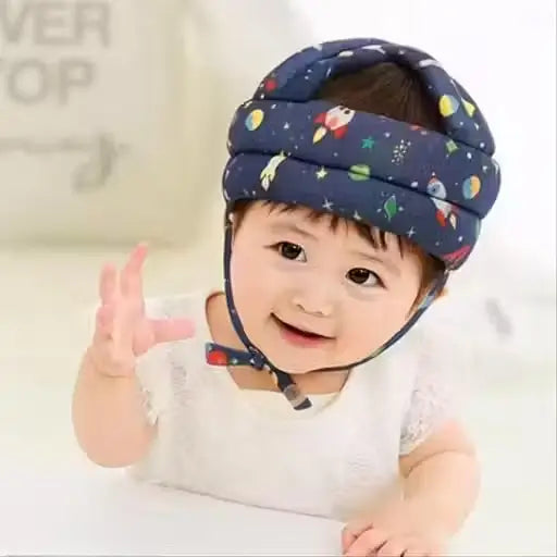 Baby Head Safety Helmet for Crawling & Walking Babies – Soft Head Guard