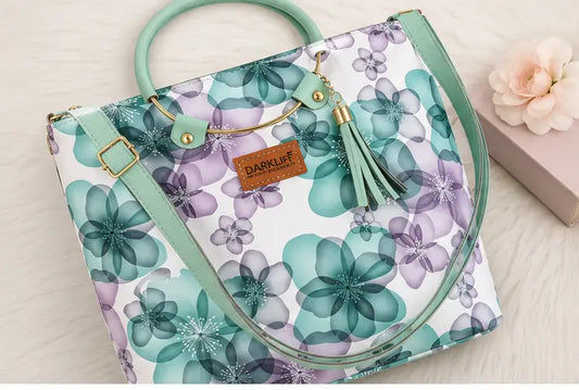 Women's Leather Sling Bag | Stylish Crossbody Shoulder Bag with 2 Compartments for Daily Use