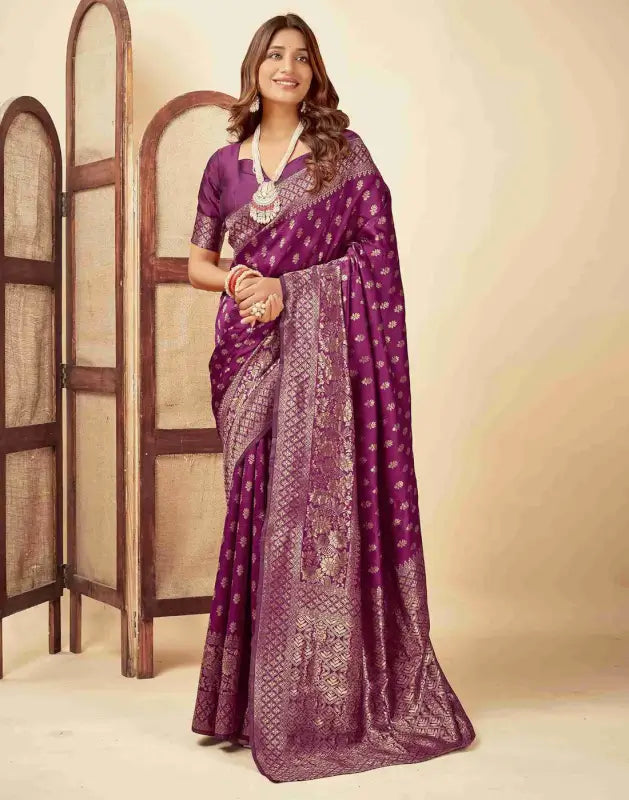 Jacquard Saree  Timeless Grace Collection