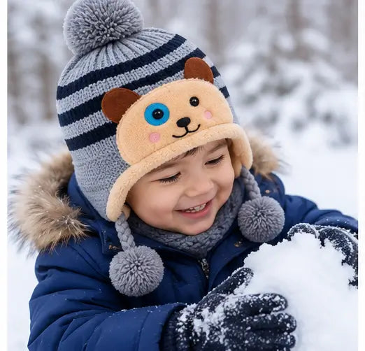 Lightweight Woolen Winter Hat for Unisex – Pack of 2