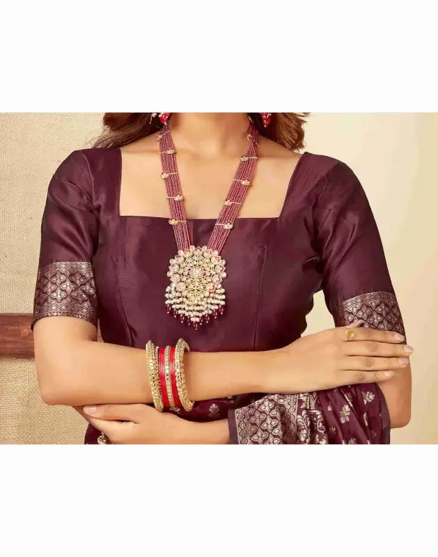 Jacquard Saree  Timeless Grace Collection