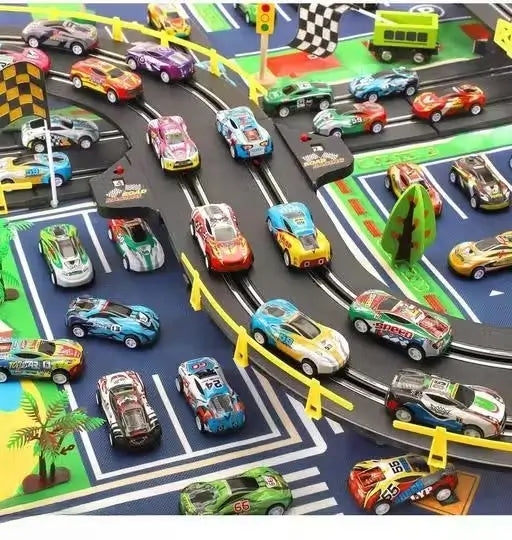 05pcs Pull Back Race Cars Toys Vehicles Gift Set