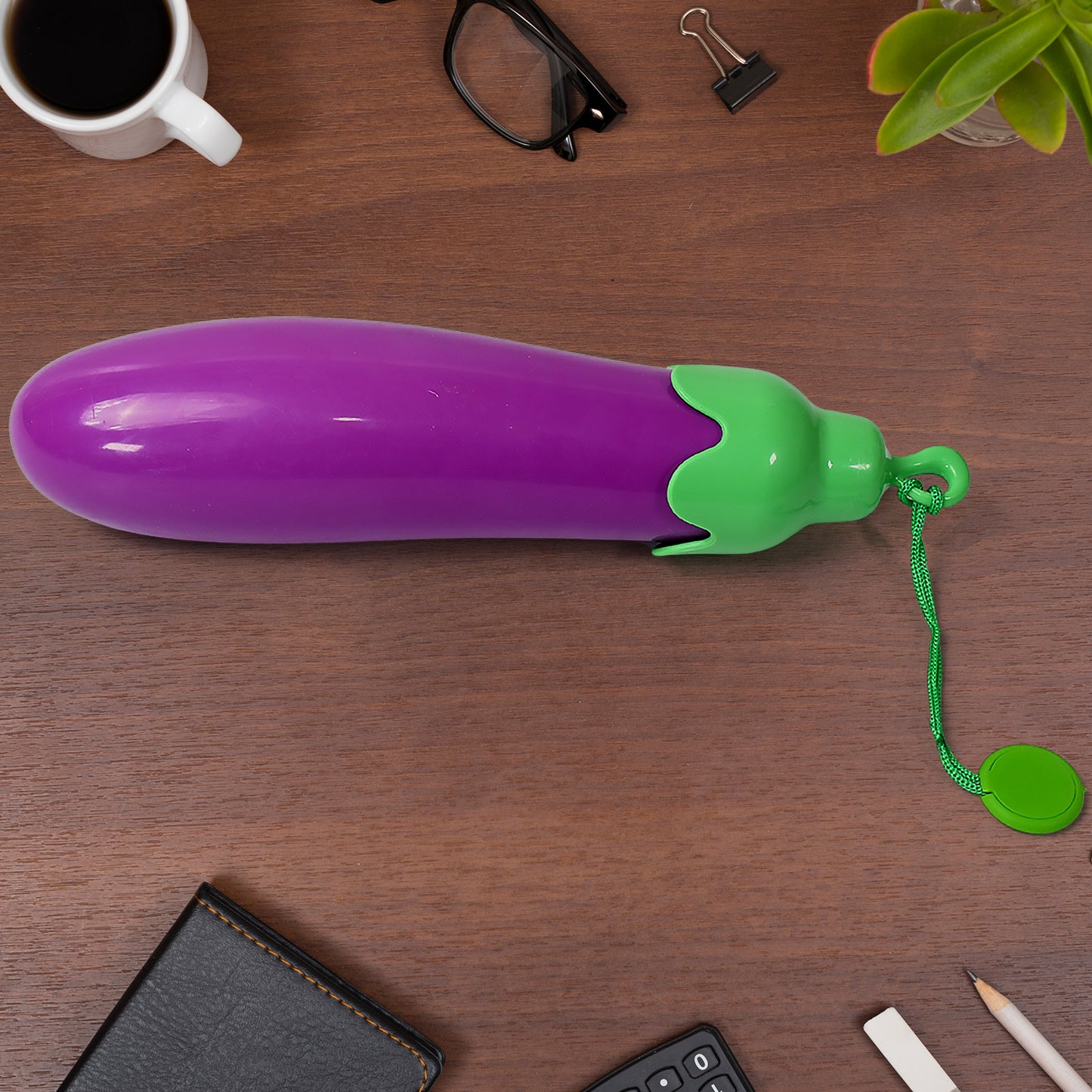 Brinjal Shaped Unique Case Design beautiful Umbrella