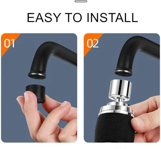360° Swivel Kitchen Tap Spray Head – Faucet Attachment