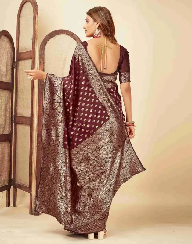 Jacquard Saree  Timeless Grace Collection
