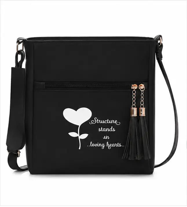 Women's Printed PU Leather Sling Bag | Stylish Crossbody Shoulder Bag for Daily Use