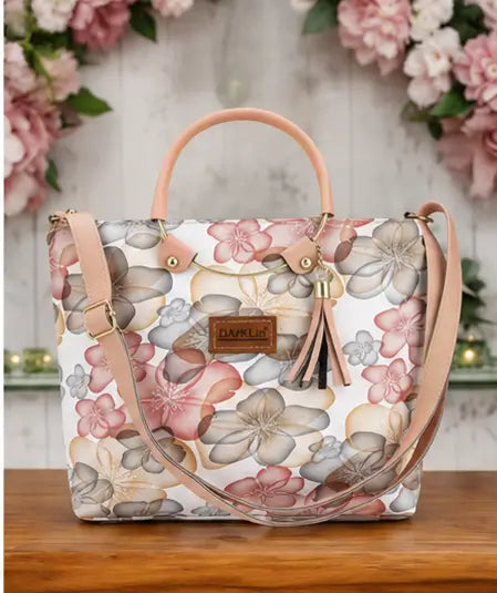 Women's Leather Sling Bag | Stylish Crossbody Shoulder Bag with 2 Compartments for Daily Use