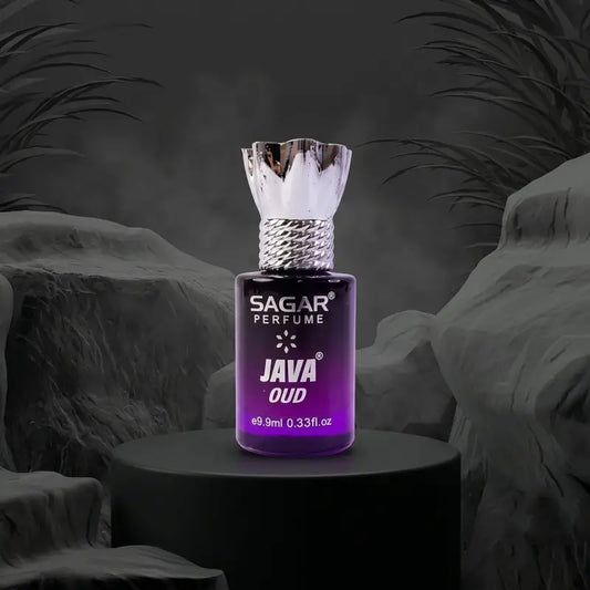 Java Oud Roll-On Perfume – Long Lasting Alcohol-Free Attar for Men & Women 9.9 ML