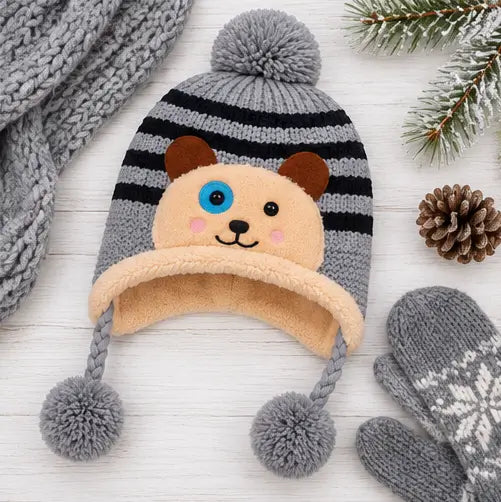 Lightweight Woolen Winter Hat for Unisex – Pack of 2