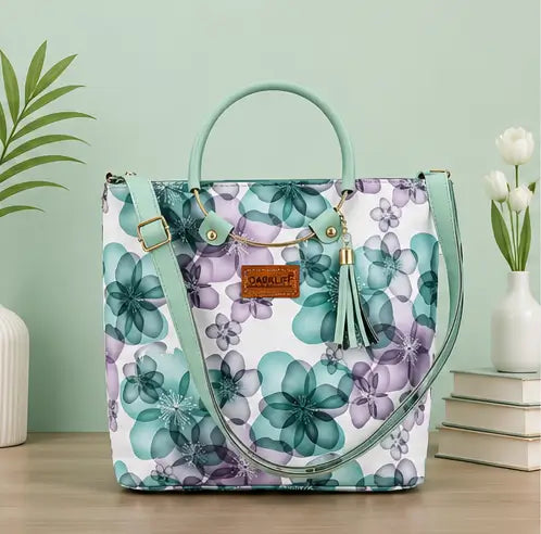 Women's Leather Sling Bag | Stylish Crossbody Shoulder Bag with 2 Compartments for Daily Use