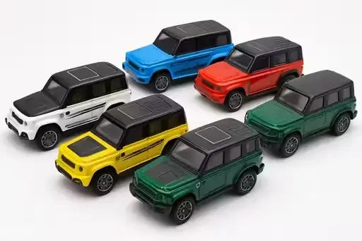 Unbreakable Mini Metal Alloy Pull‑Back Race Cars – 6‑Pack