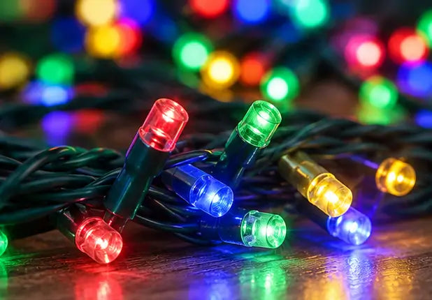 13 Meter Multicolor Diwali LED String Lights – Decorative Festival Lights
